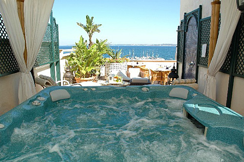 Roof Garden con Jacuzzi Hotel Palazzo del Corso Gallipoli, Lecce