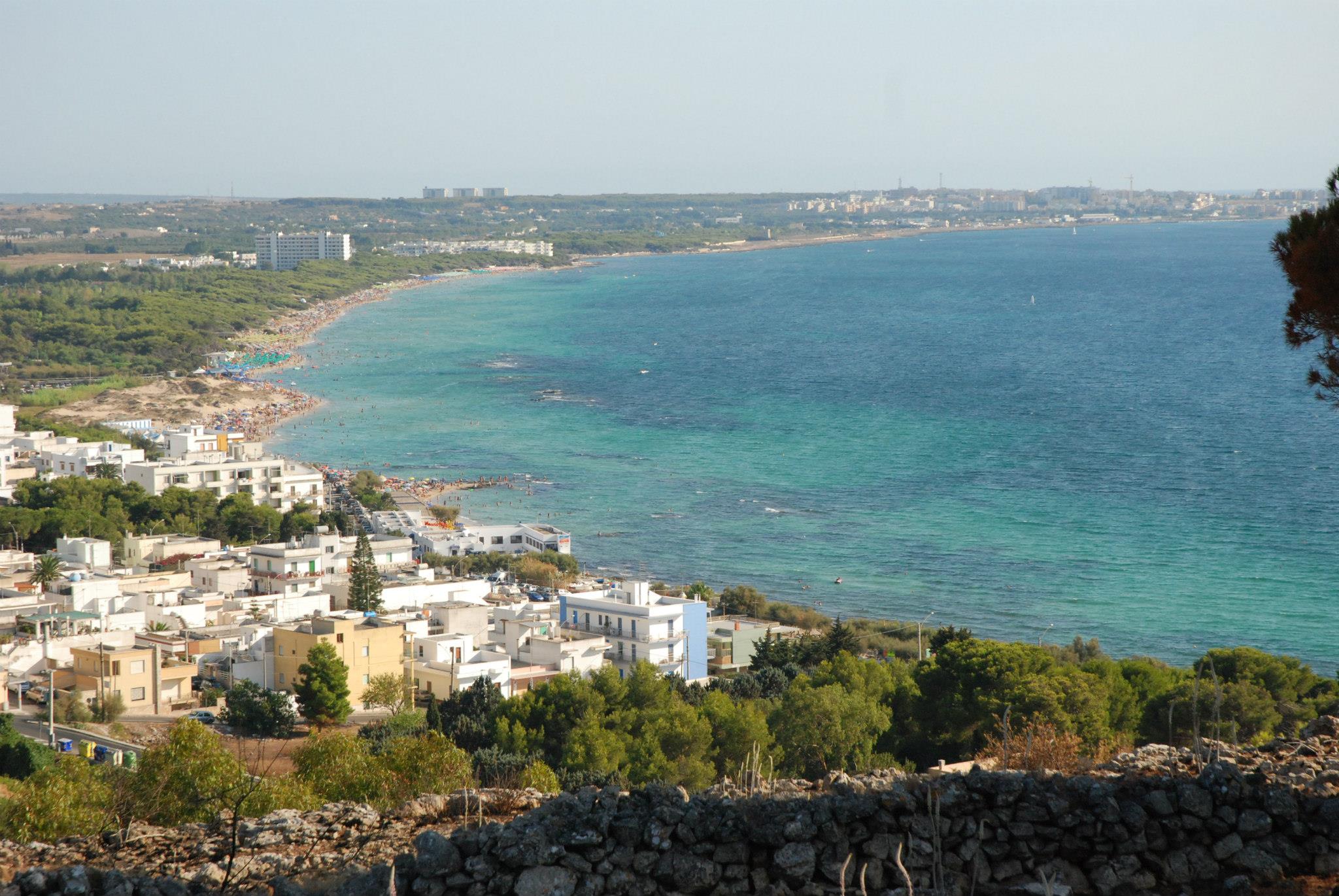 Panoramica mare Gallipoli
