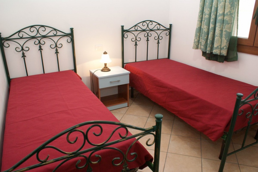 camera da letto doppia Residence Cravaggio Boncore Porto Cesareo