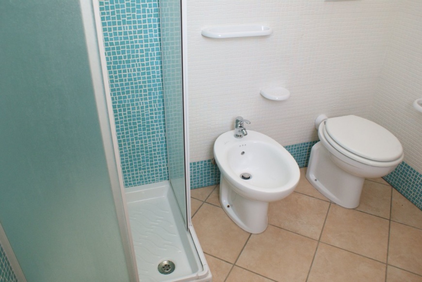 bagno con box doccia Residence Cravaggio Boncore Porto Cesareo