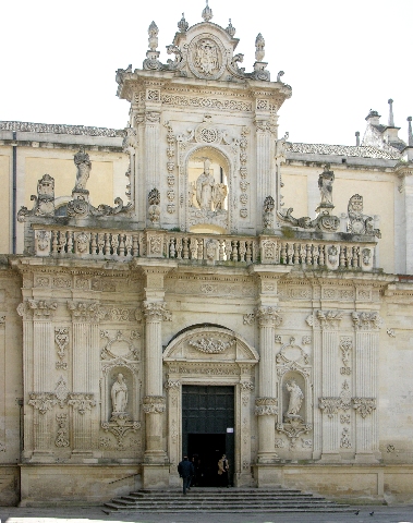 Facciata del Duomo di Lecce