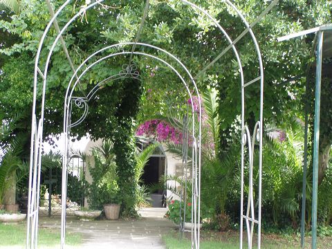 Scorcio del giardino B&B Nostra Signora dei Turchi Giurdignano, Lecce
