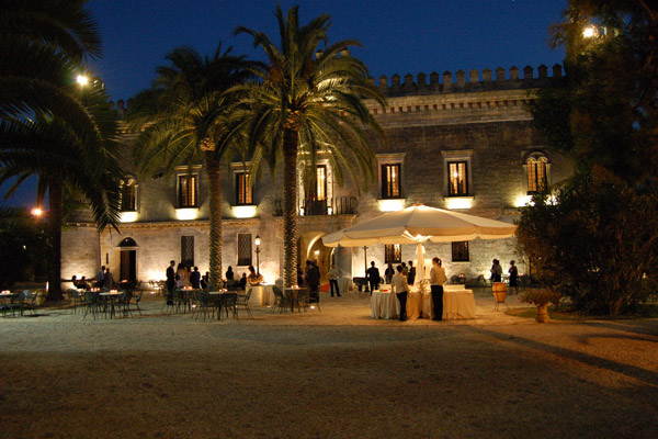ricevimenti e cerimonie presso Castello Monaci Salice salentino, Lecce