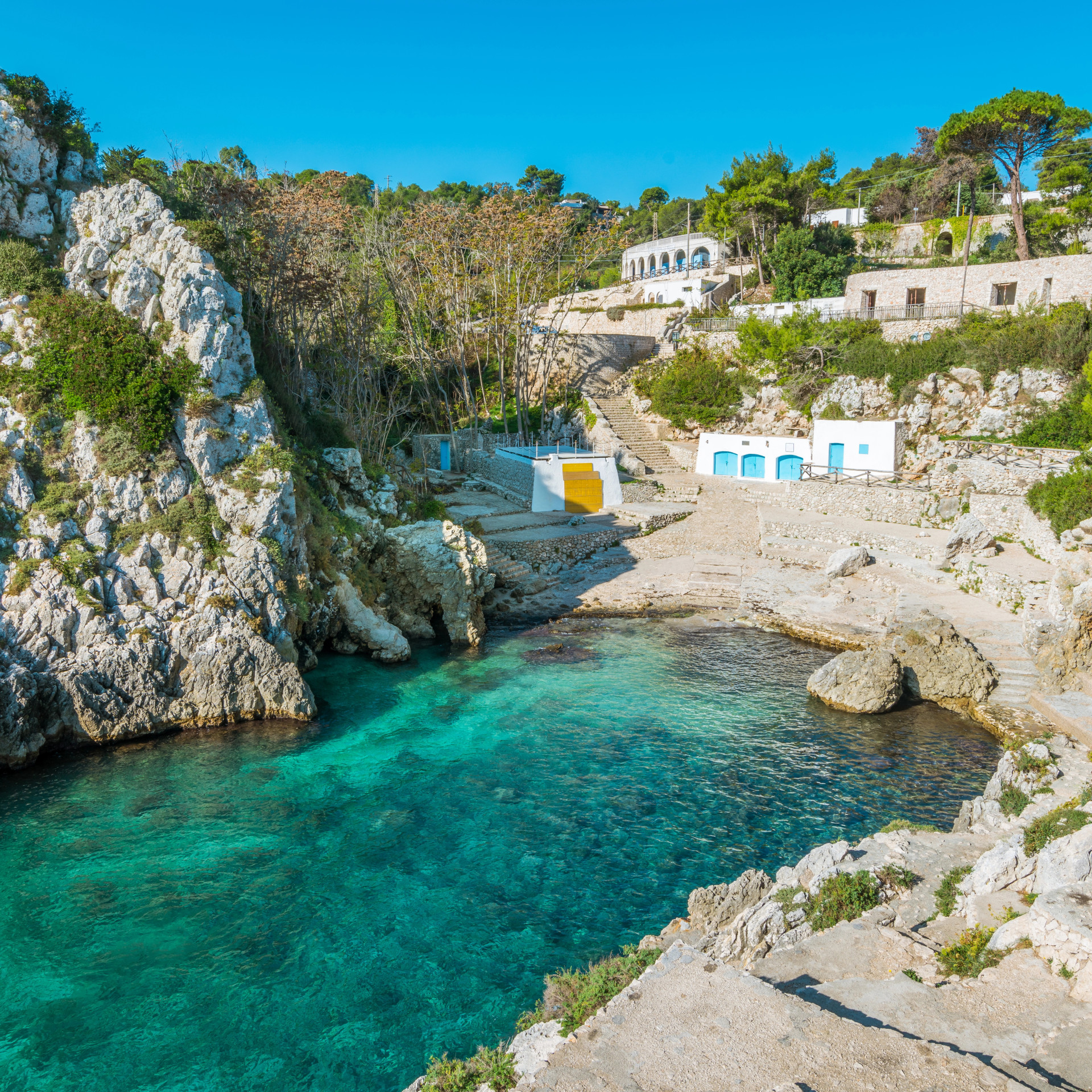 baia dell'acquaviva a Marina di Marittima (Salento)