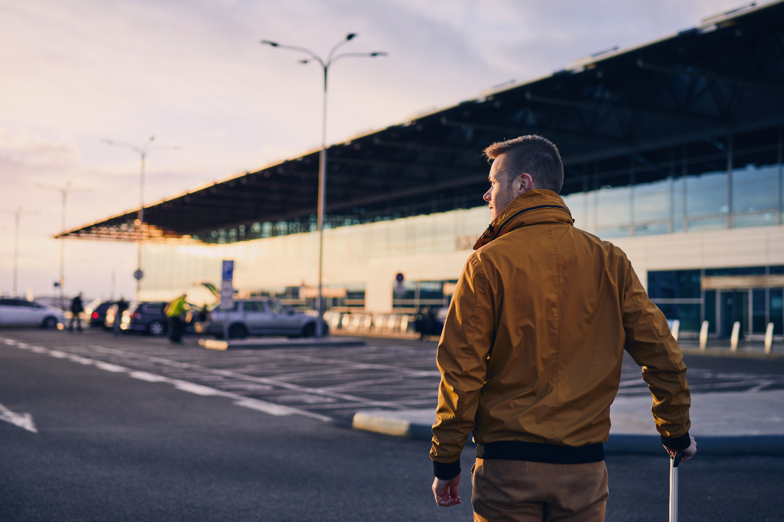 Parcheggio in aeroporto a Bari (Puglia)
