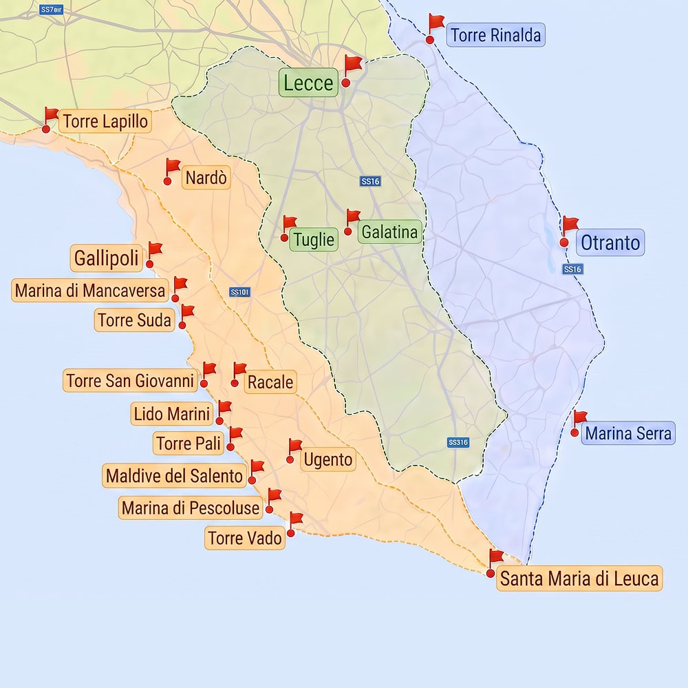 La mappa delle destinazioni più richieste