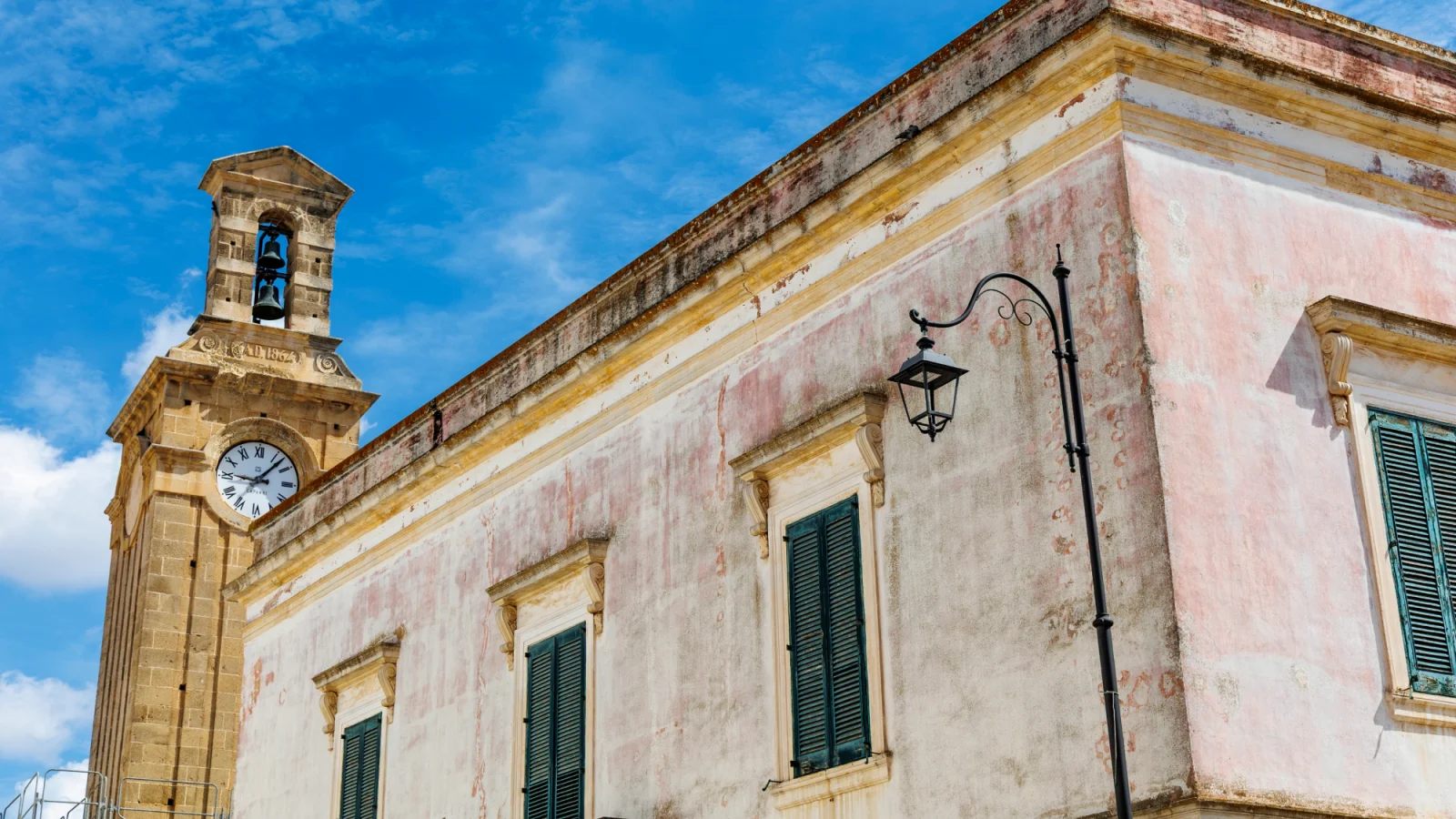 Racale - Racale: torre dell'orologio